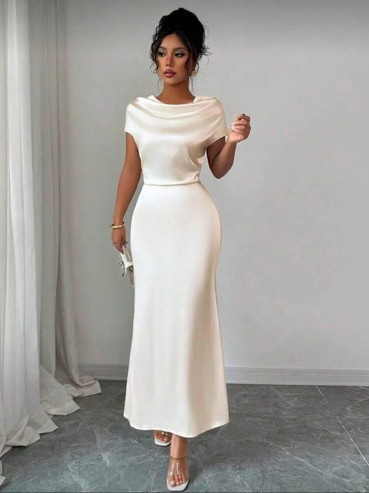 Elegant Bridal Mini Dress Puff Sleeve Wedding Reception Dress Engagement Party Dress Modern Bride Outfit